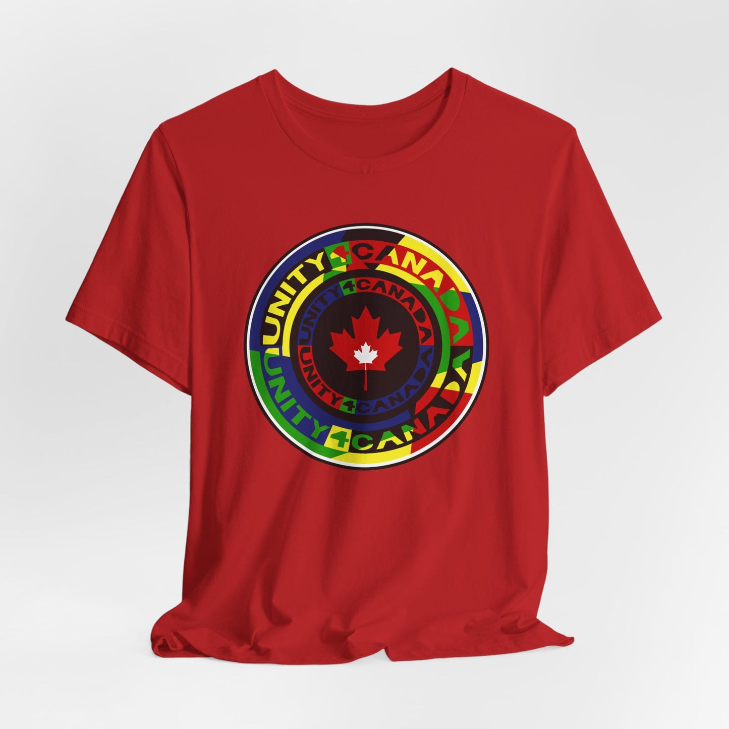 Unity 4 Canada Multi Colour T-Shirt Short Sleeve