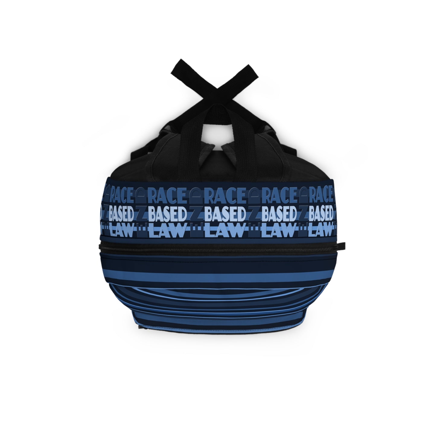 END RACE BASED LAW Blue Backpack