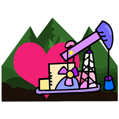 Crude Oil Heart