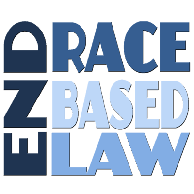 END RACE BASED LAW Blue