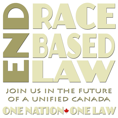 END RACE BASED LAW Canada Beige