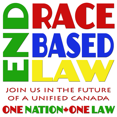 END RACE BASED LAW Canada Crayon Colours