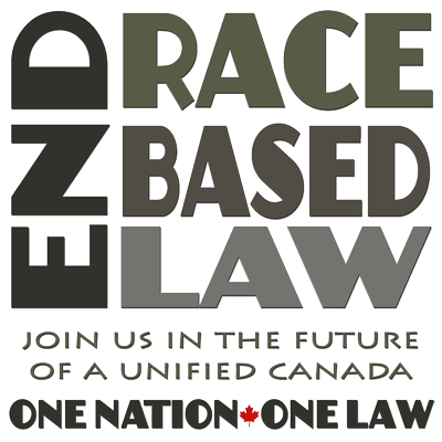 END RACE BASED LAW Canada Grey
