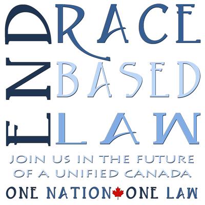 END RACE BASED LAW Canada Slim Blue