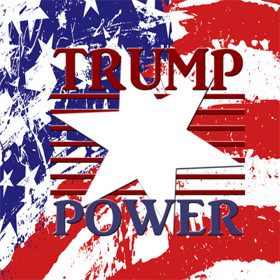 TRUMP POWER Stars And Stripes