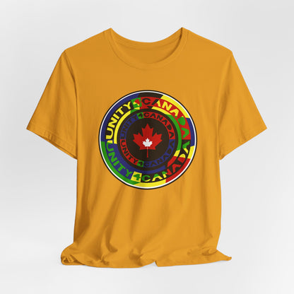 Unity 4 Canada Multi Colour T-Shirt Short Sleeve