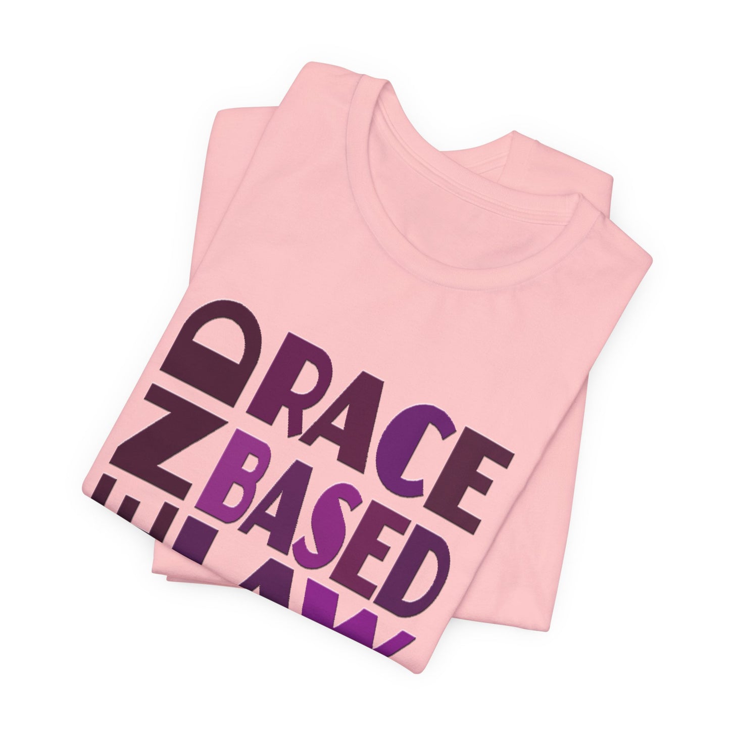 END RACE BASED LAW Purple T-Shirt Short Sleeve