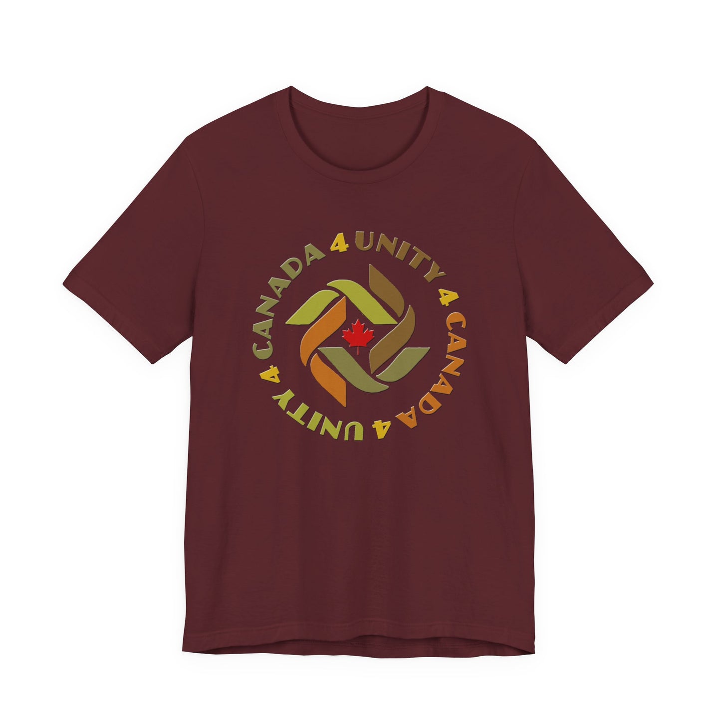 Unity 4 Canada Earth Tones T-Shirt Short Sleeve