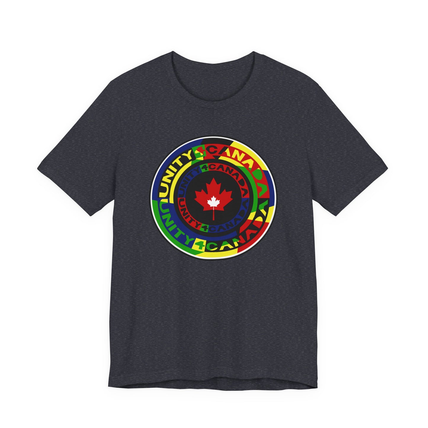 Unity 4 Canada Multi Colour T-Shirt Short Sleeve