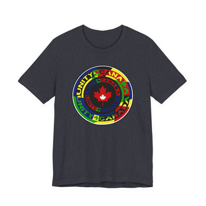 Unity 4 Canada Multi Colour T-Shirt Short Sleeve