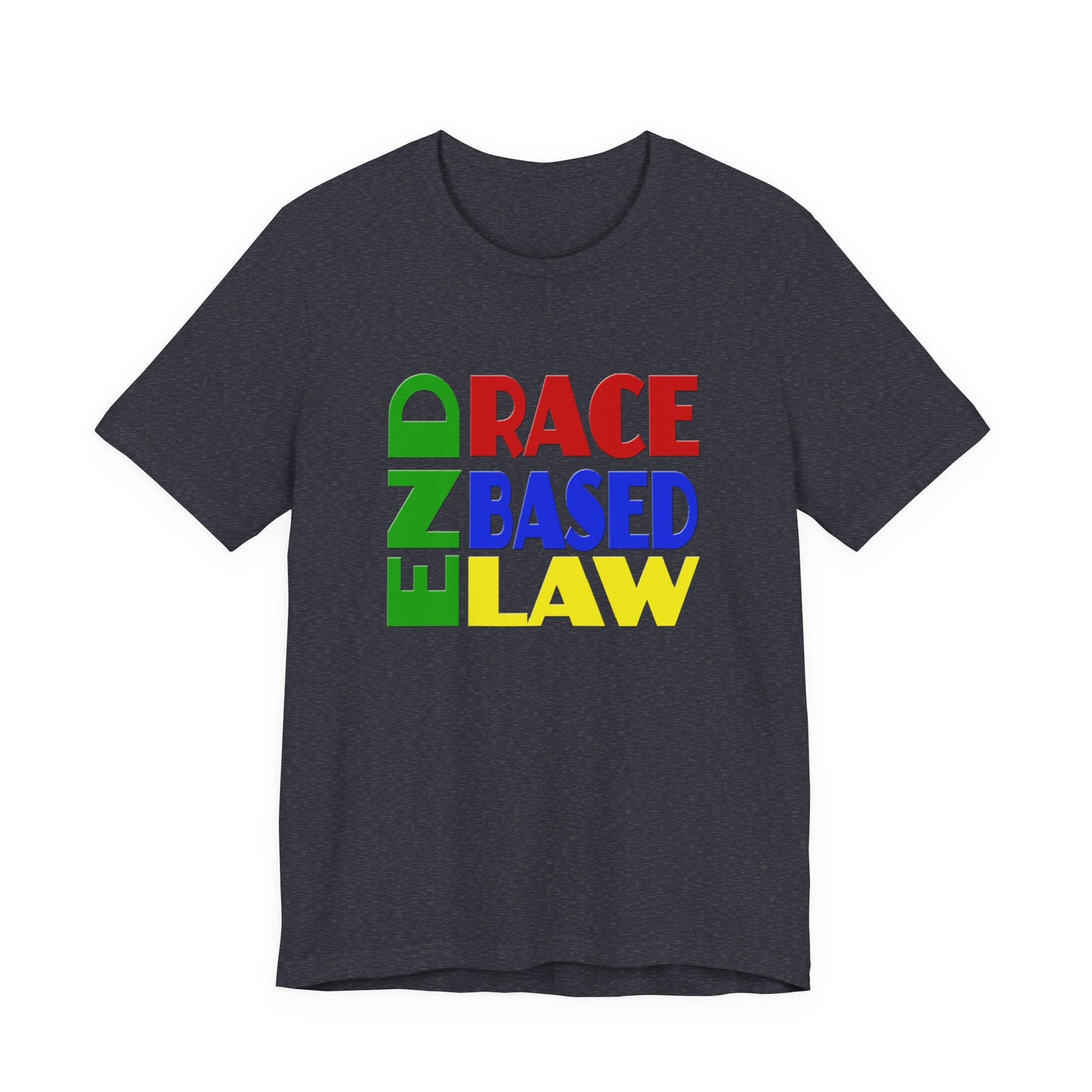 END RACE BASED LAW Crayon Colours T-Shirt Short Sleeve