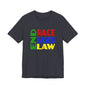 END RACE BASED LAW Crayon Colours T-Shirt Short Sleeve