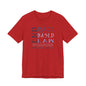 END RACE BASED LAW Canada Slim Blue T-Shirt Short Sleeve