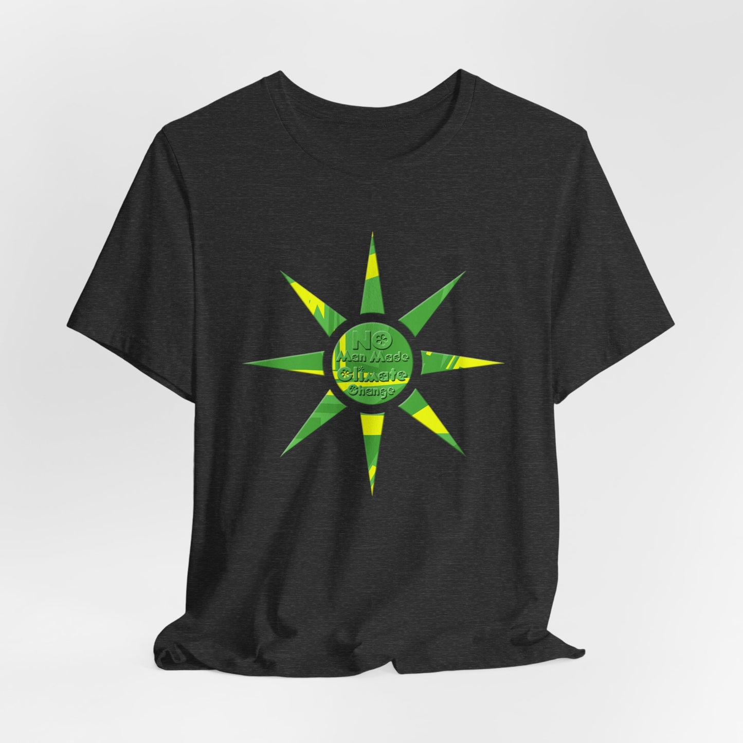 No Man Made Climate Change T-Shirt Short Sleeve