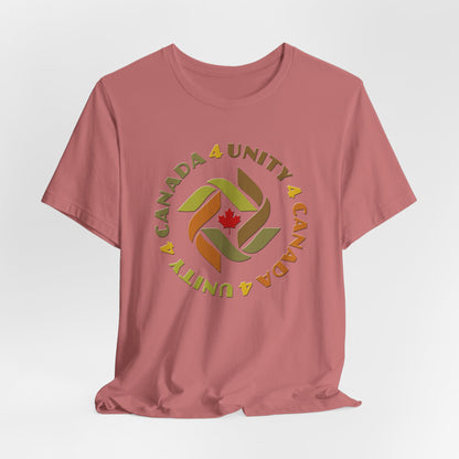 Unity 4 Canada Earth Tones T-Shirt Short Sleeve