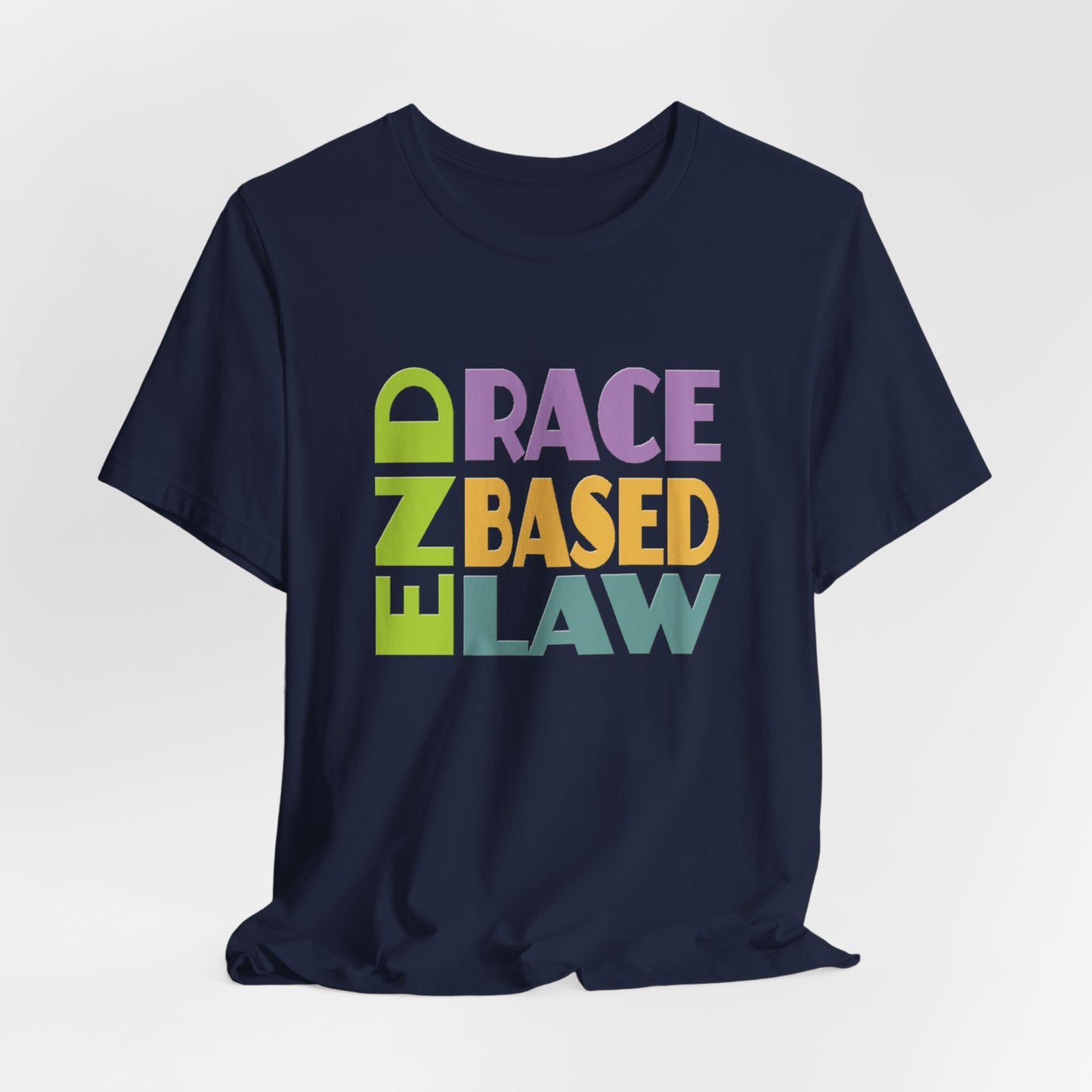 END RACE BASED LAW Pastel T-Shirt Short Sleeve