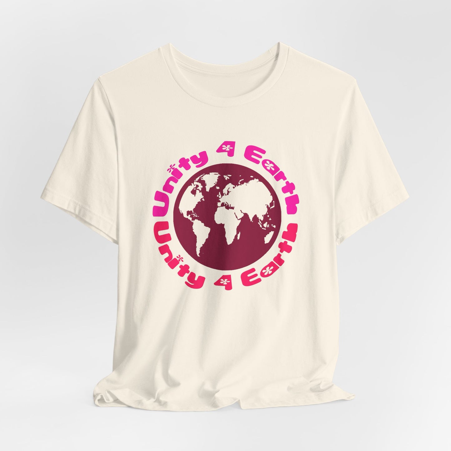 Unity 4 Earth Pink T-Shirt Short Sleeve
