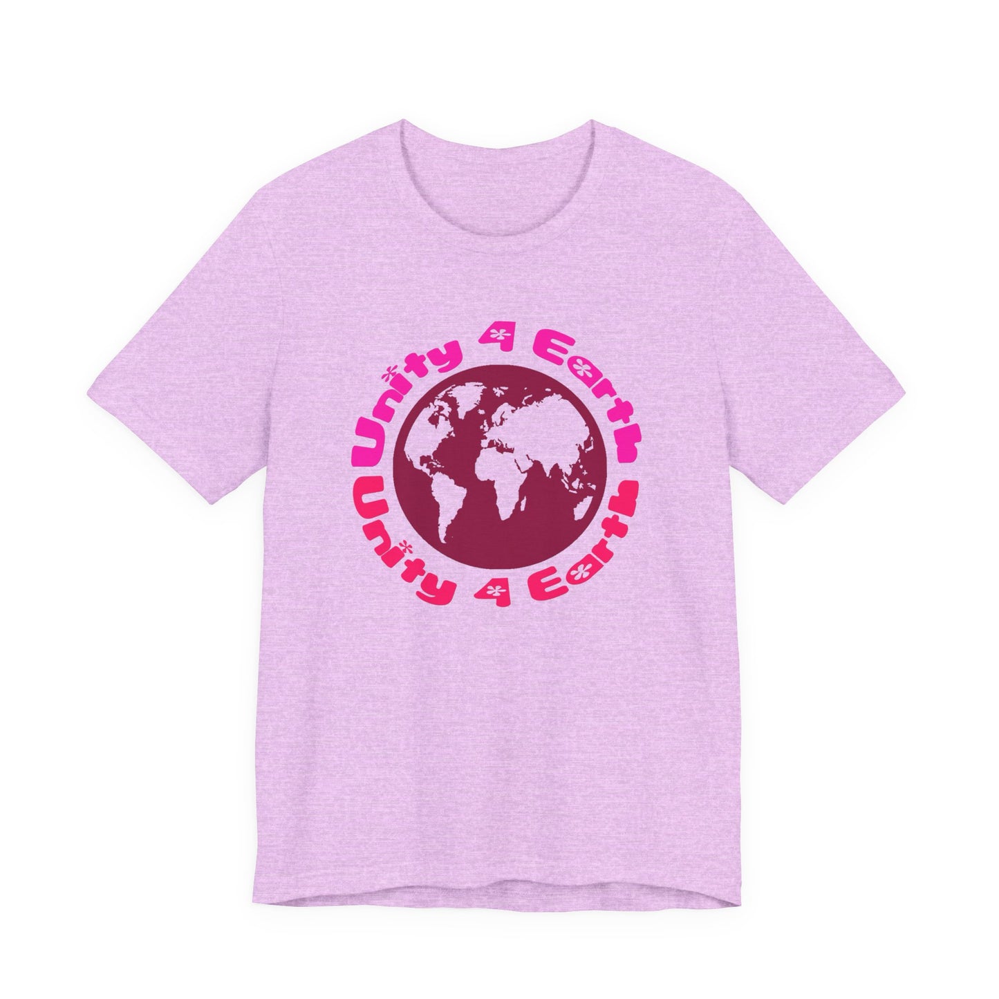 Unity 4 Earth Pink T-Shirt Short Sleeve
