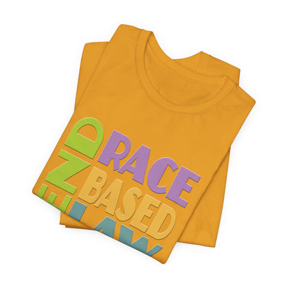END RACE BASED LAW Pastel T-Shirt Short Sleeve