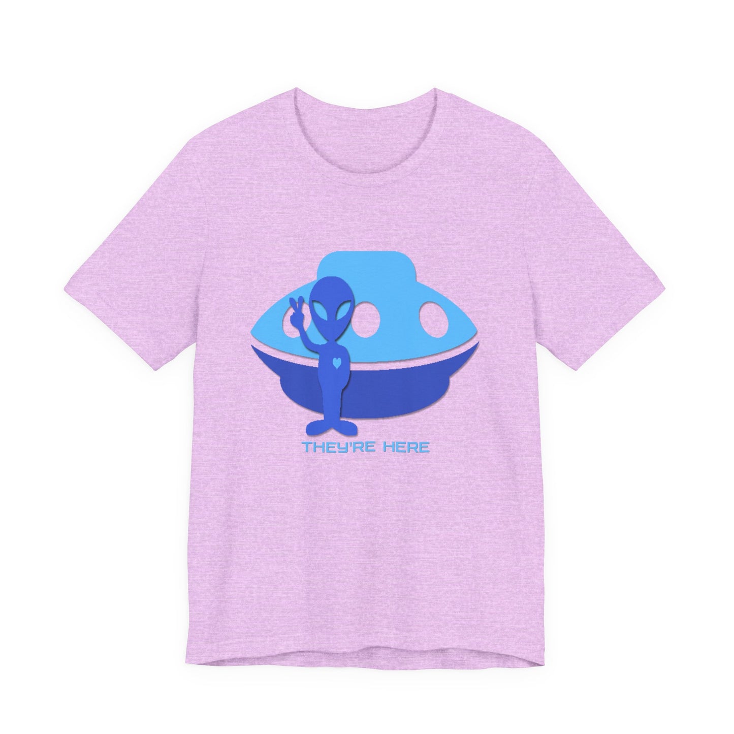 They Are Here T-Shirt Short Sleeve