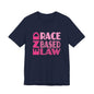 END RACE BASED LAW Pink T-Shirt Short Sleeve