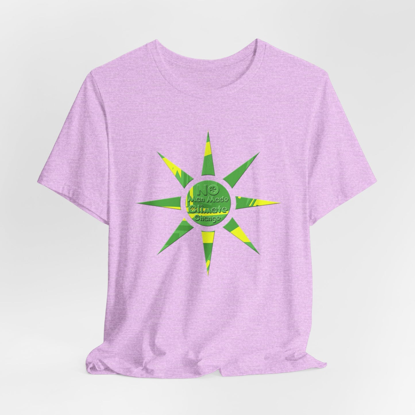No Man Made Climate Change T-Shirt Short Sleeve