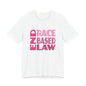 END RACE BASED LAW Pink T-Shirt Short Sleeve