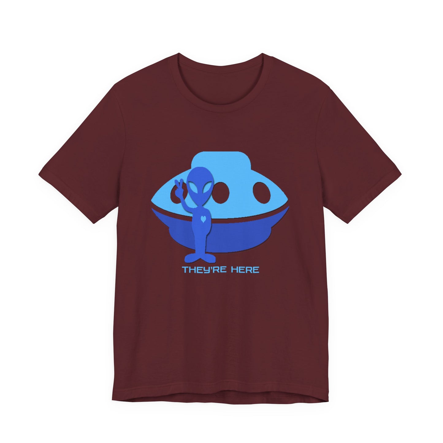 They Are Here T-Shirt Short Sleeve