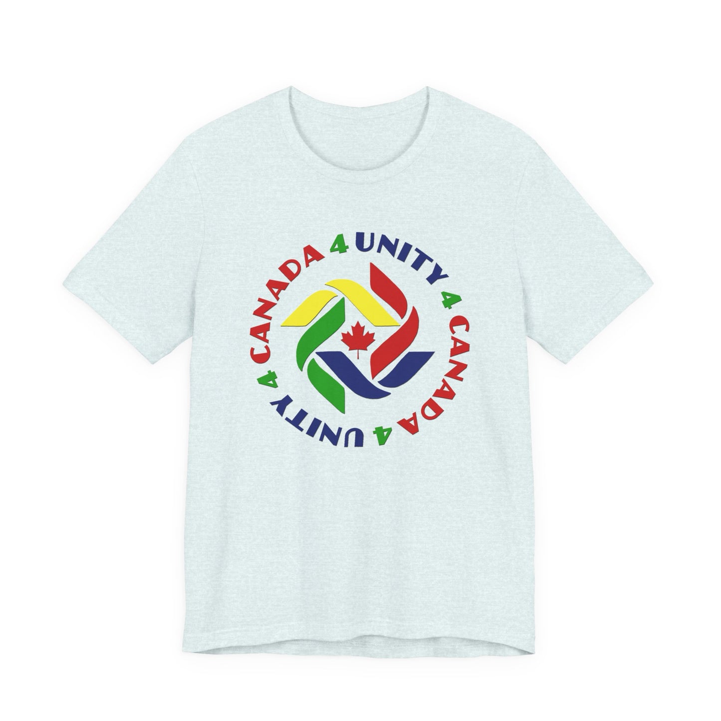 Unity 4 Canada Crayon Colours T-Shirt Short Sleeve