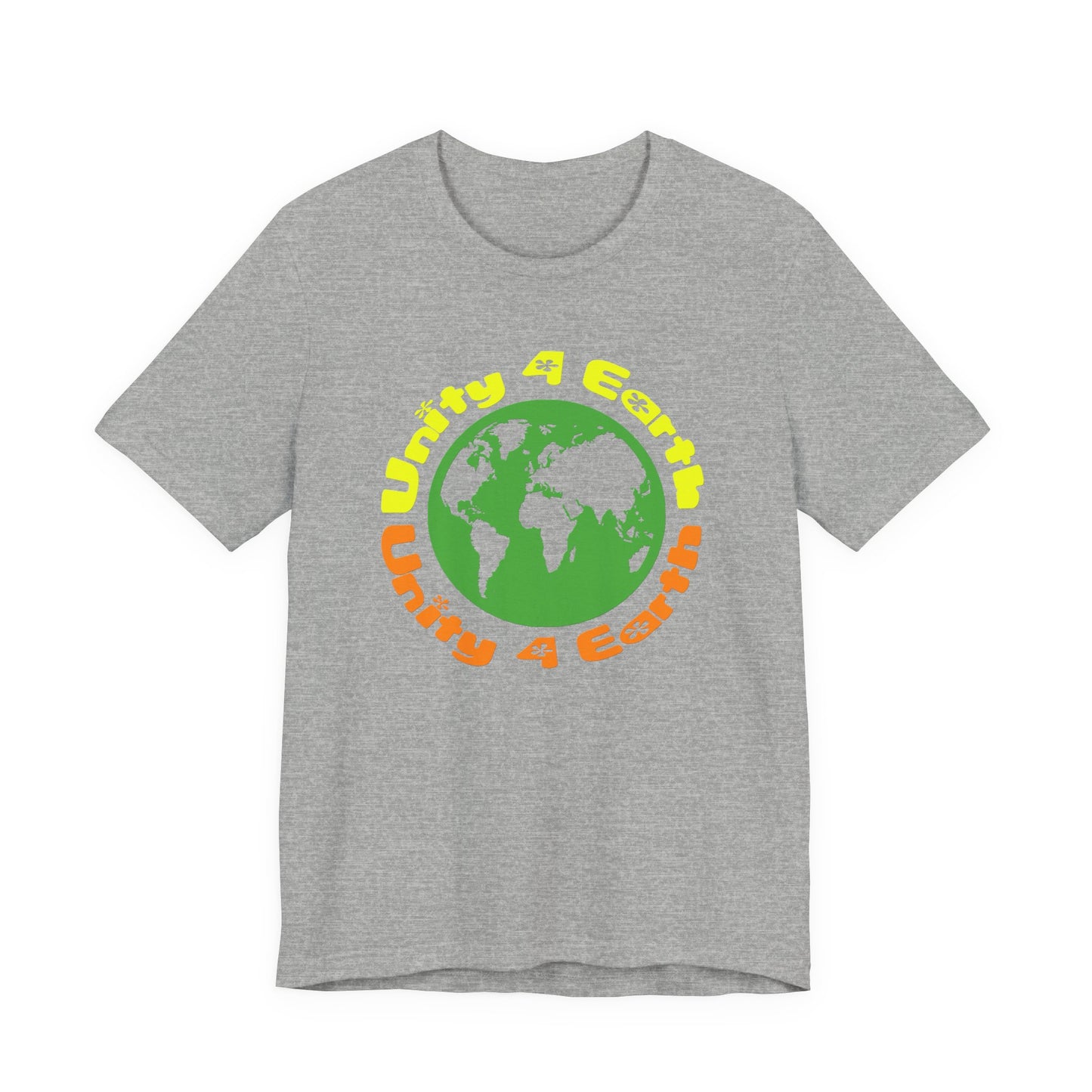 Unity 4 Earth Green Yellow T-Shirt Short Sleeve