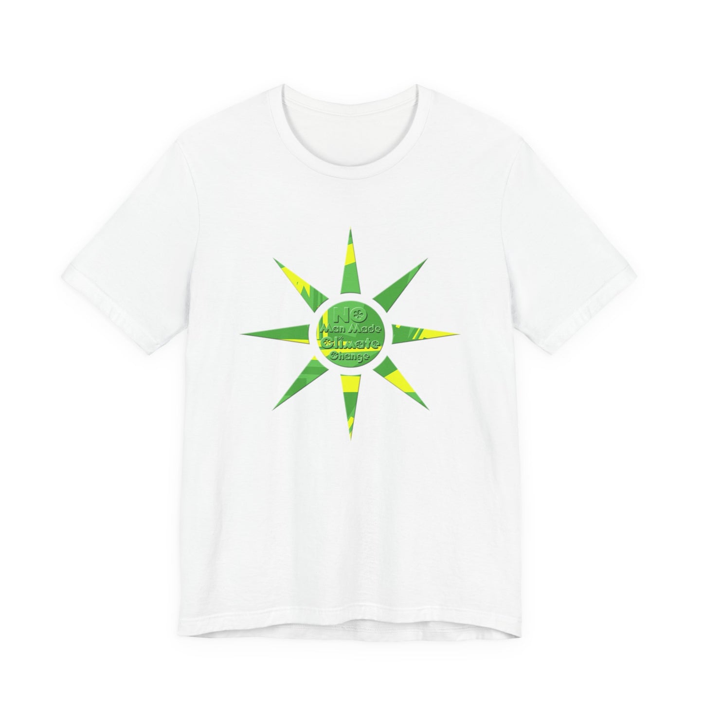 No Man Made Climate Change T-Shirt Short Sleeve