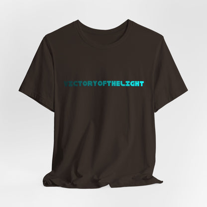 Victory Of The Light  Blue Banner T-Shirt Short Sleeve