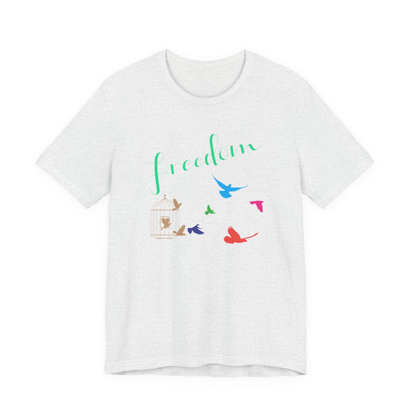 Freedom Birds T‑Shirt Short Sleeve