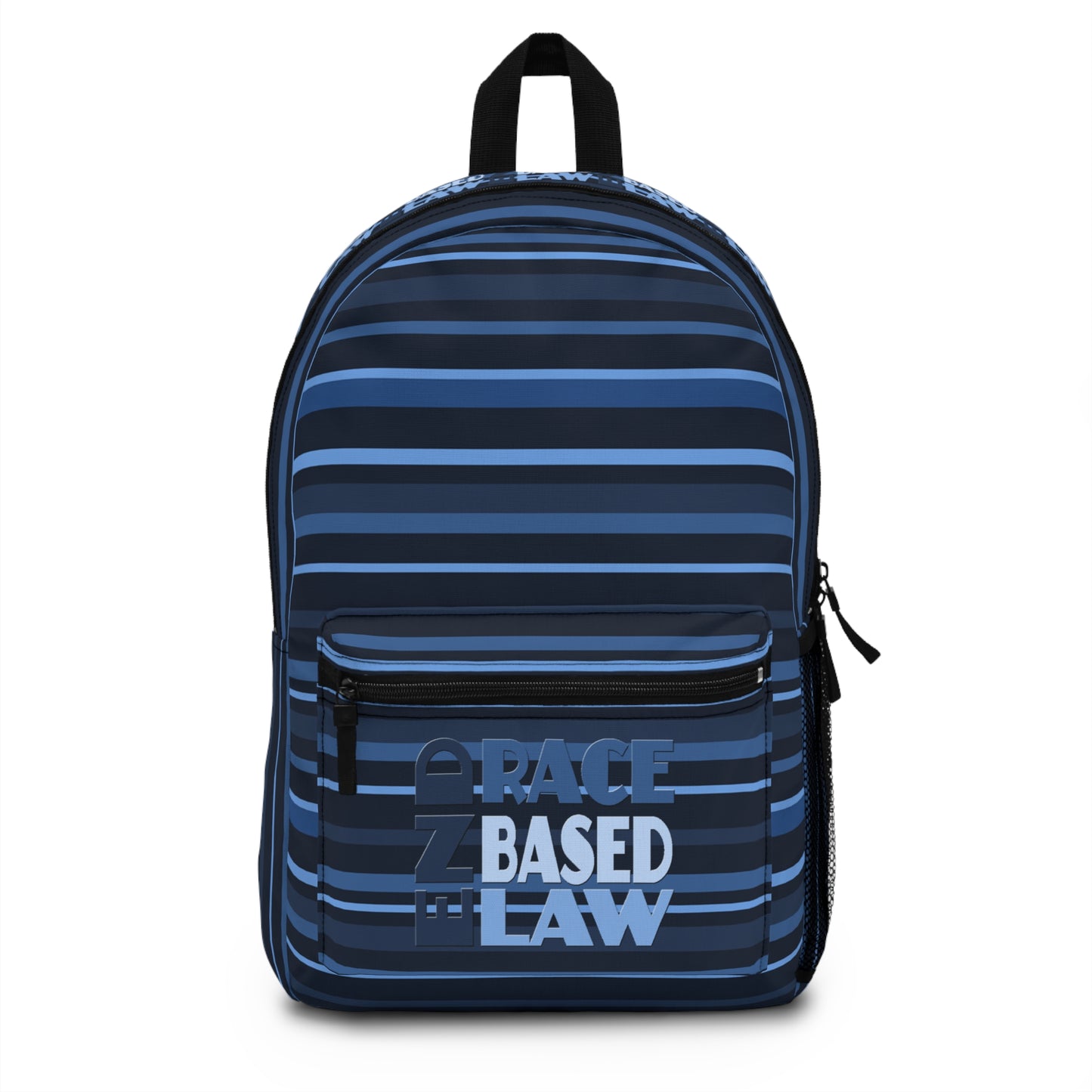 END RACE BASED LAW Blue Backpack