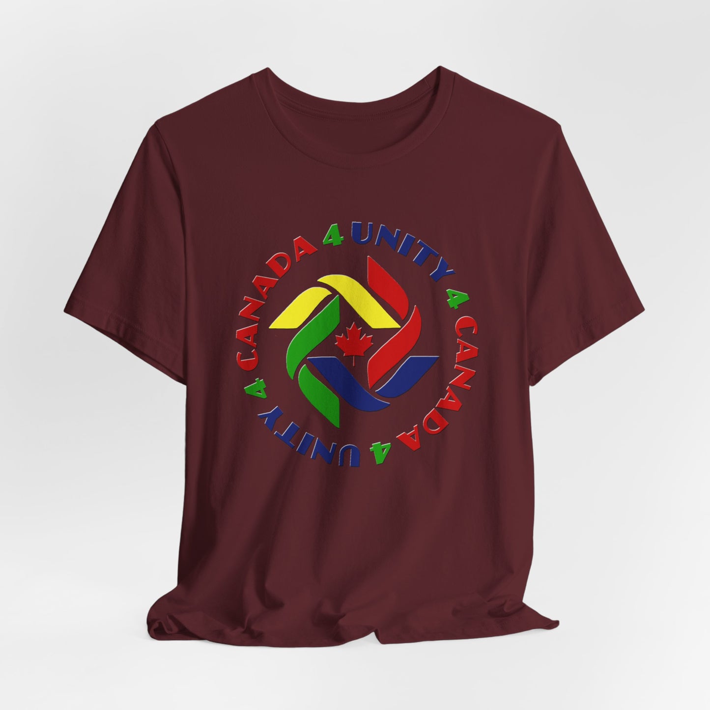 Unity 4 Canada Crayon Colours T-Shirt Short Sleeve