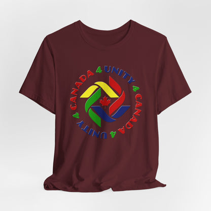 Unity 4 Canada Crayon Colours T-Shirt Short Sleeve
