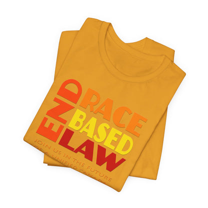 END RACE BASED LAW Canada Sunset T-Shirt Short Sleeve