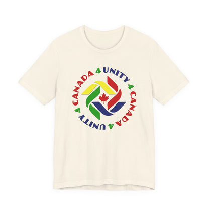 Unity 4 Canada Crayon Colours T-Shirt Short Sleeve