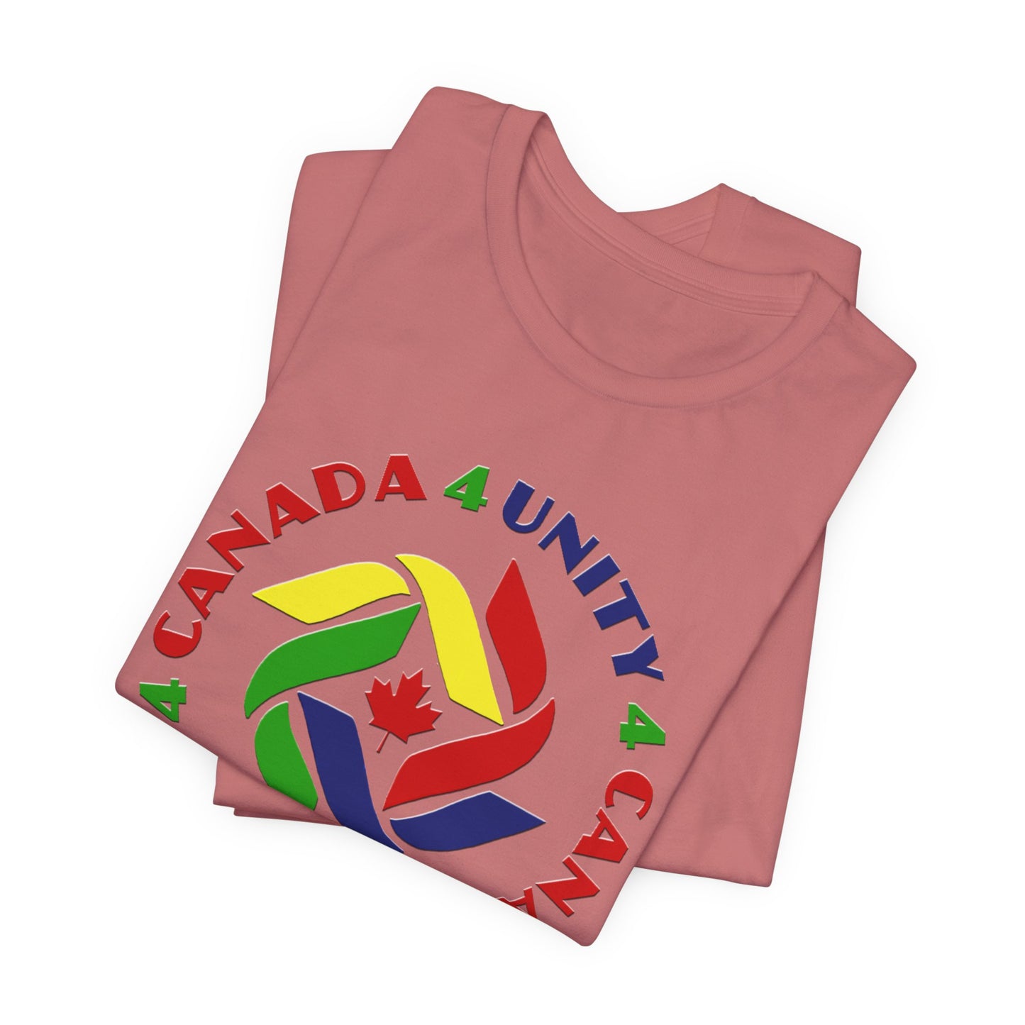 Unity 4 Canada Crayon Colours T-Shirt Short Sleeve