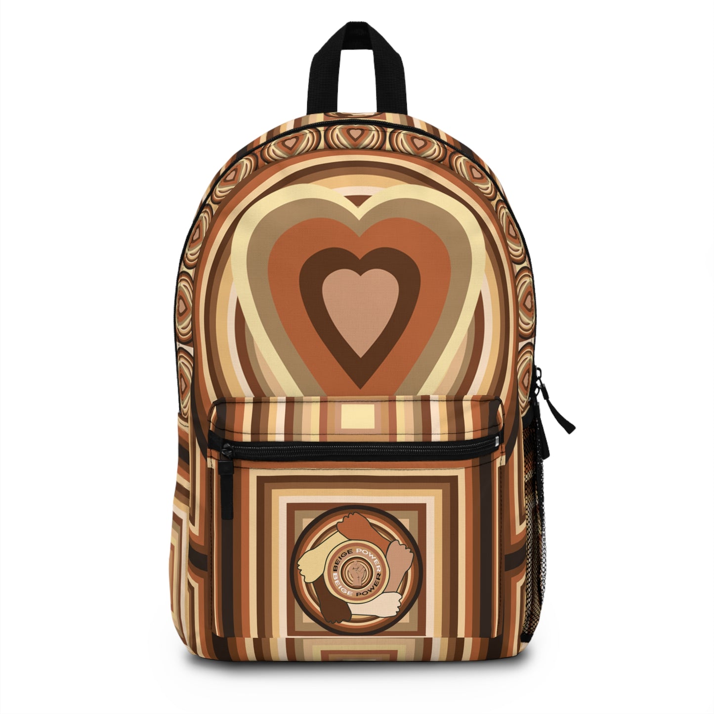 Beige Power Backpack