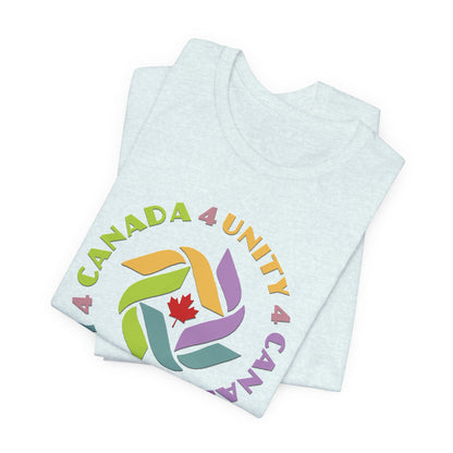 Unity 4 Canada  Pastel T-Shirt Short Sleeve