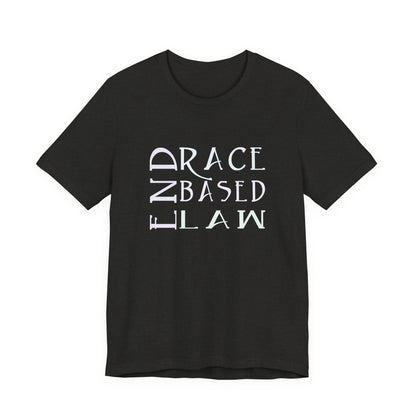END RACE BASED LAW  Slim Pastel T-Shirt Short Sleeve