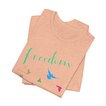 Freedom Birds T‑Shirt Short Sleeve