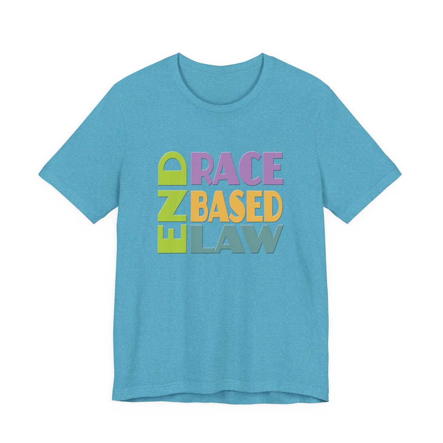 END RACE BASED LAW Pastel T-Shirt Short Sleeve