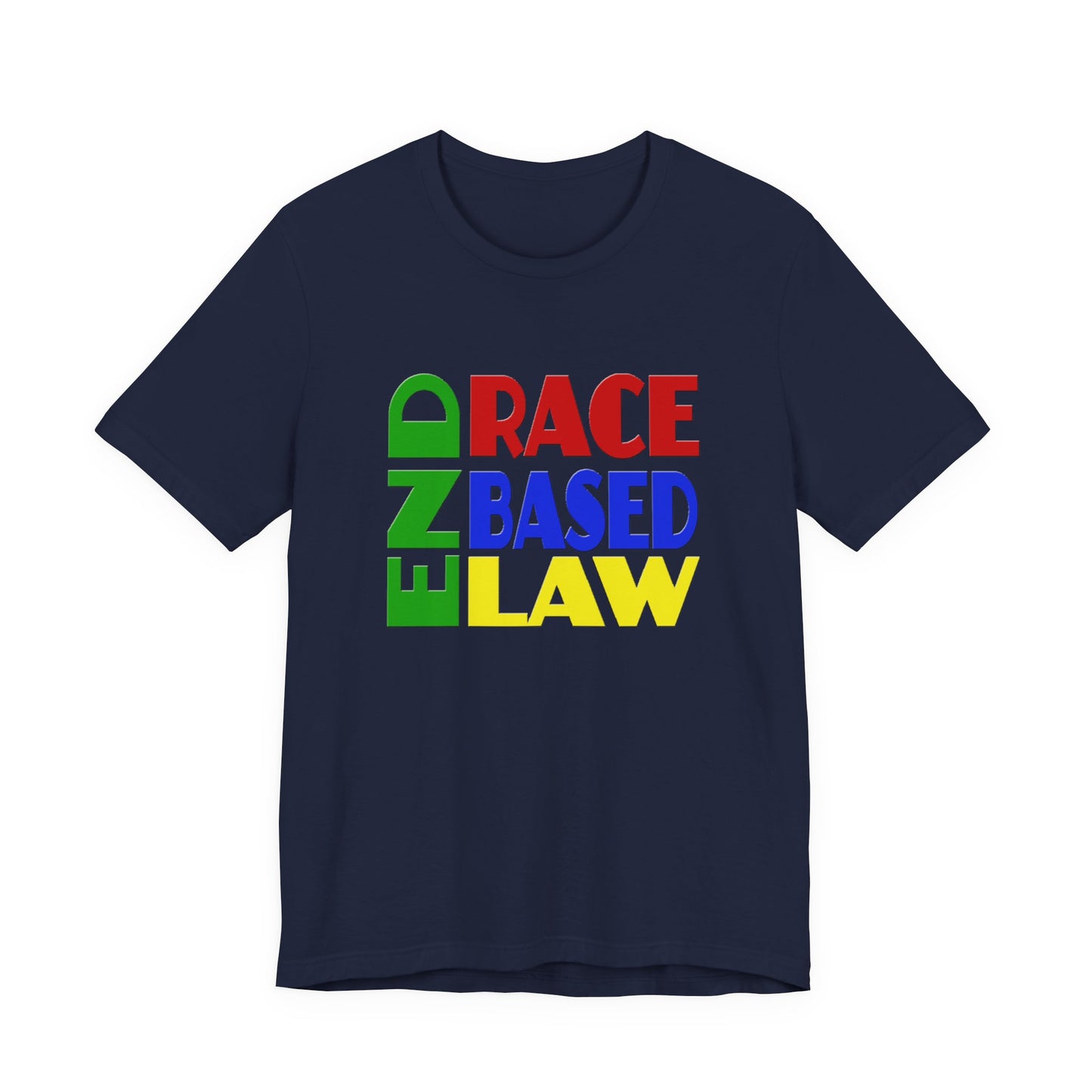 END RACE BASED LAW Crayon Colours T-Shirt Short Sleeve