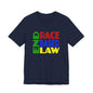 END RACE BASED LAW Crayon Colours T-Shirt Short Sleeve