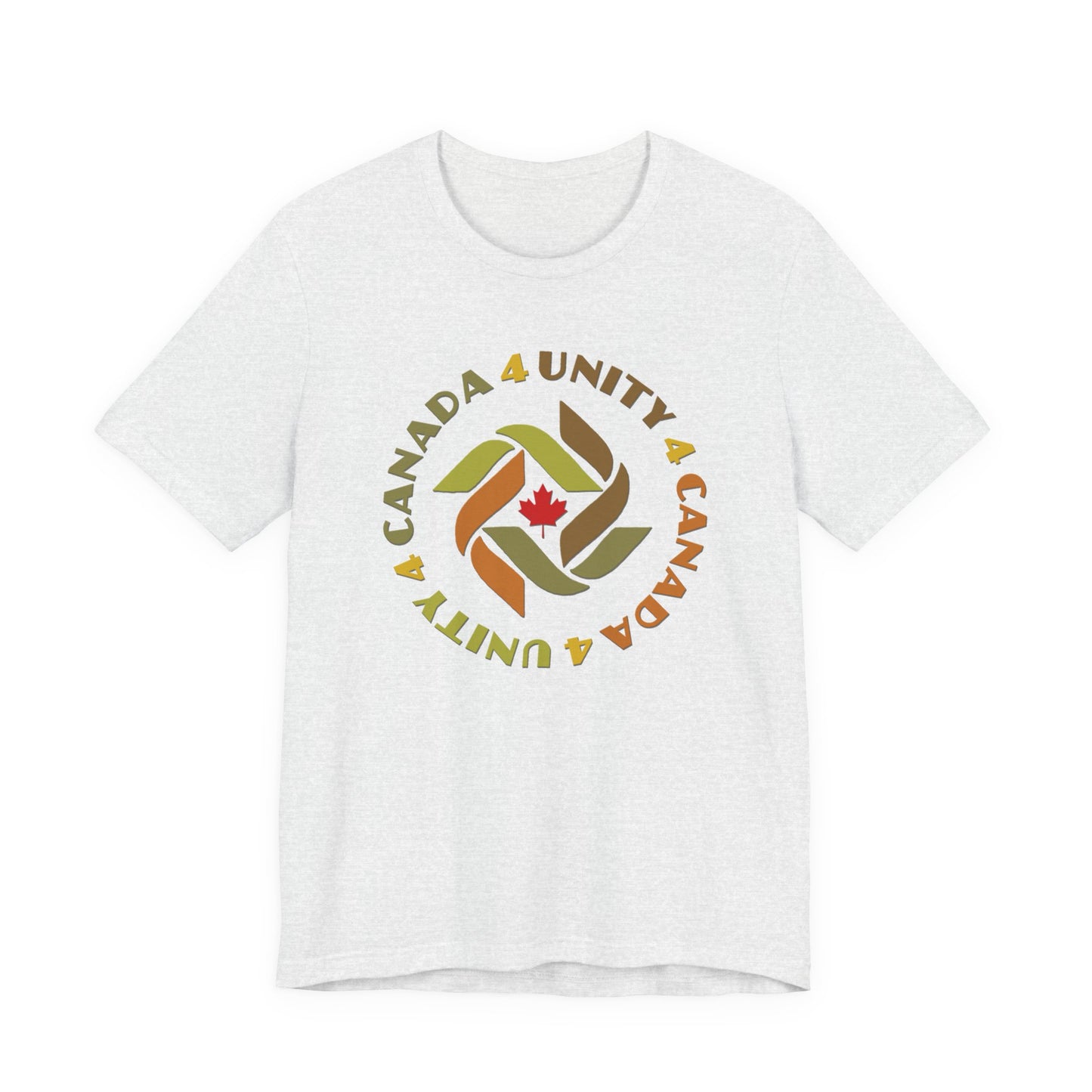 Unity 4 Canada Earth Tones T-Shirt Short Sleeve