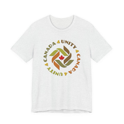 Unity 4 Canada Earth Tones T-Shirt Short Sleeve
