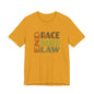 END RACE BASED LAW Earth Tones T-Shirt Short Sleeve