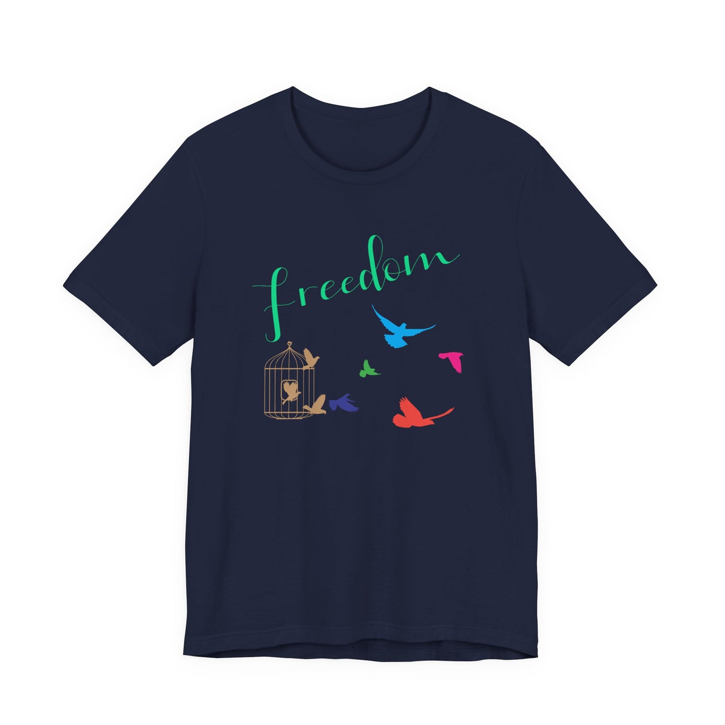 Freedom Birds T‑Shirt Short Sleeve